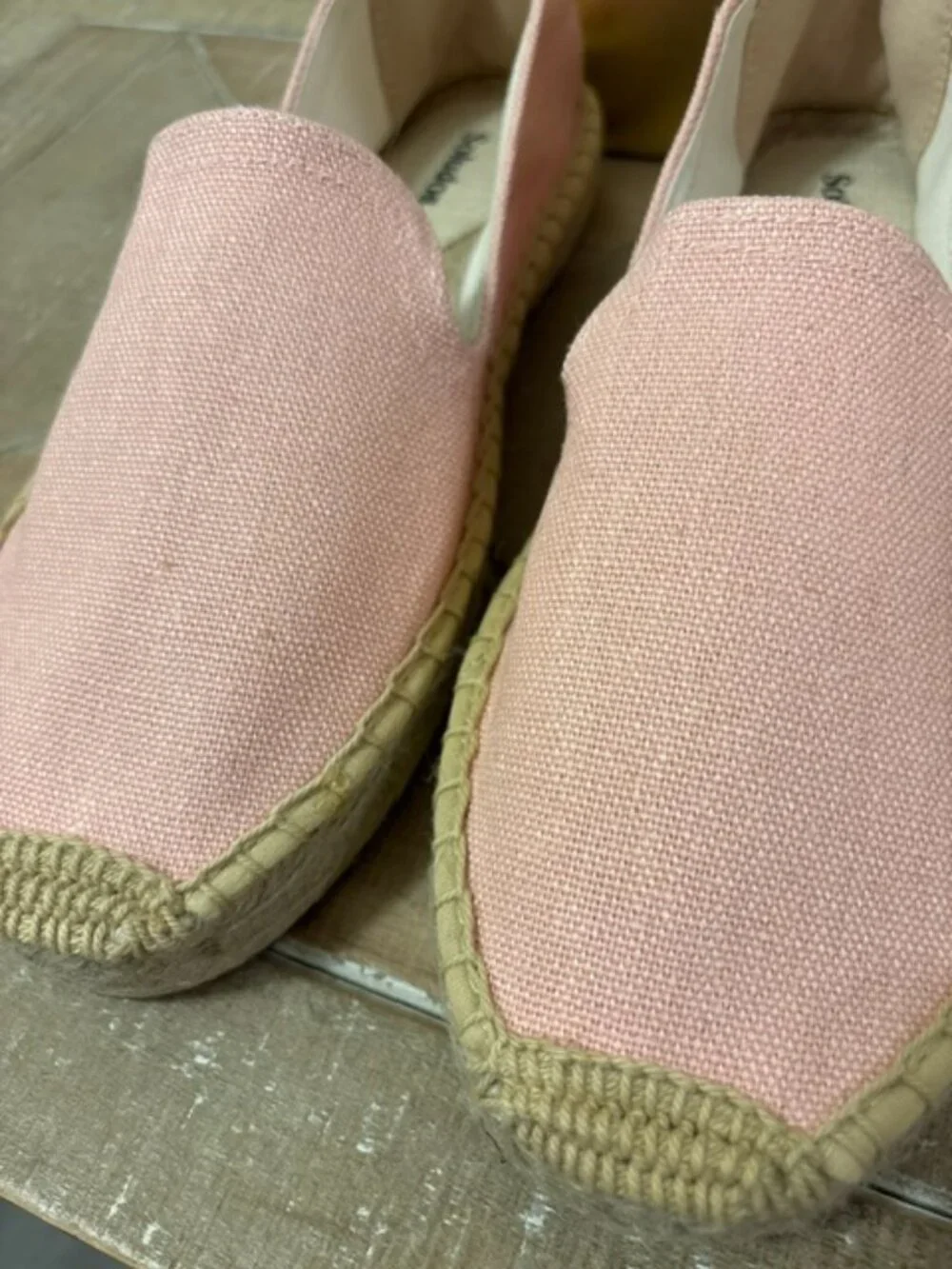 NWOT Soludos Smoking Platform Espadrille Dusty Rose Pink Sizes 7, 8, 10